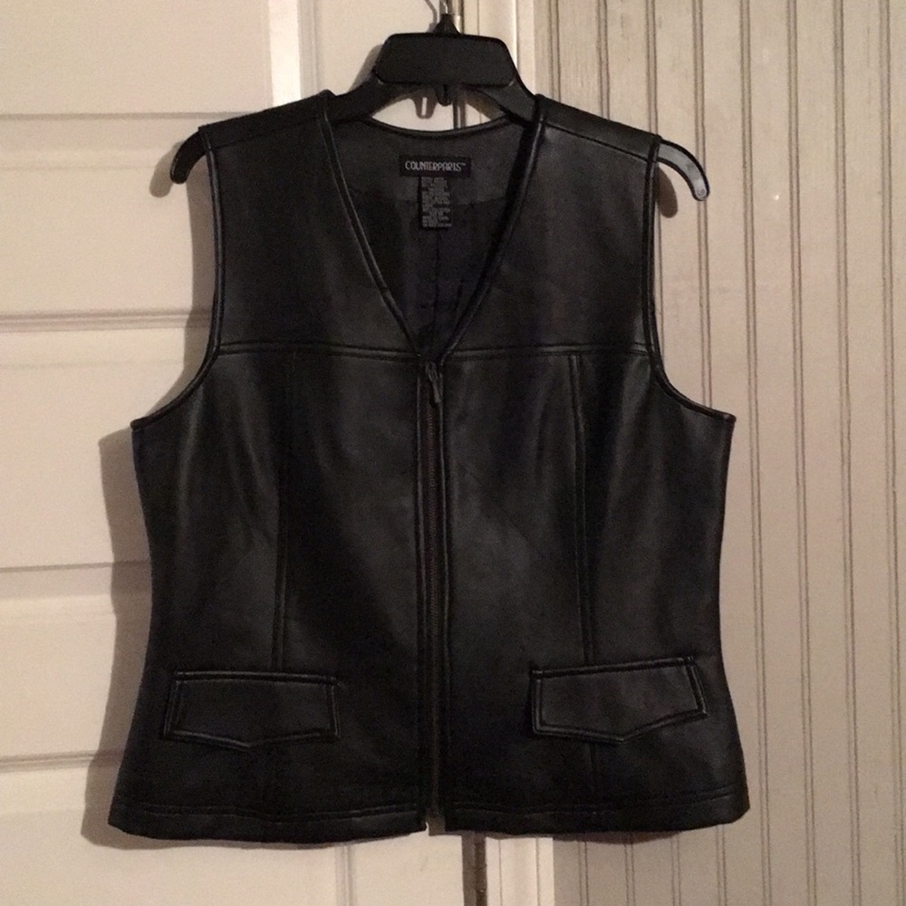 Counterparts Leather Vest